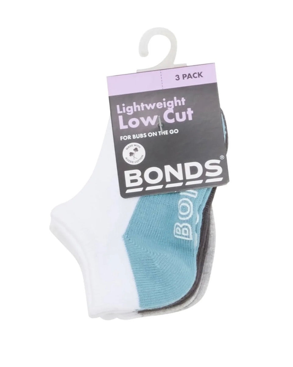 Lightweight Lowcut Socks 3 Pack