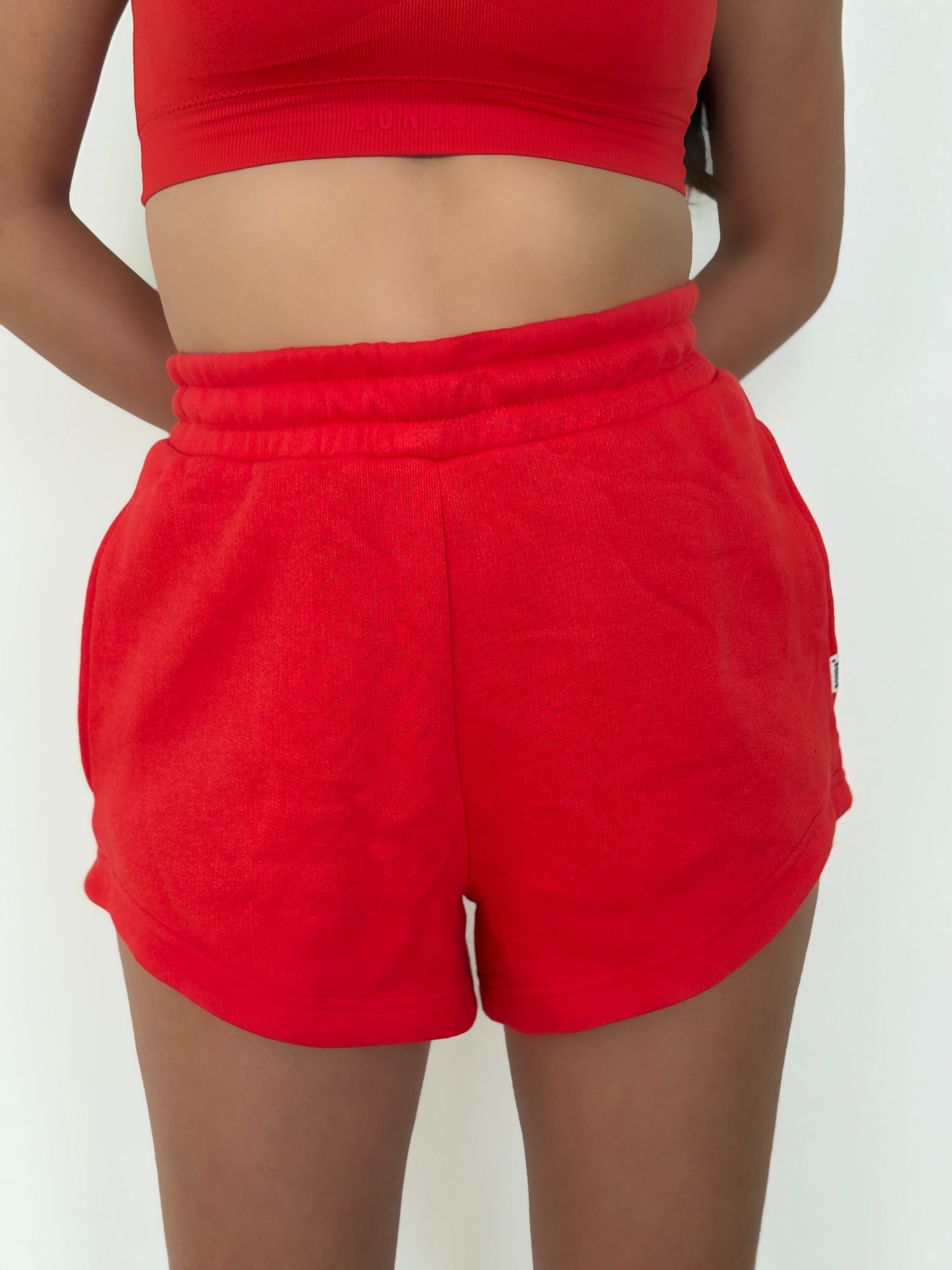 Sweats High Waisted Fleece Short
