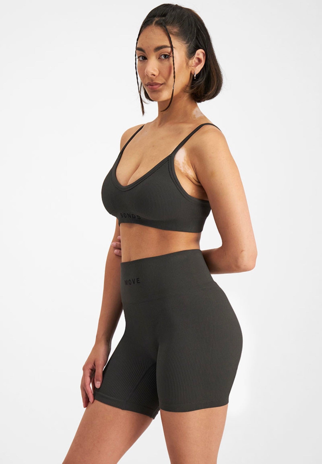 Rib Seamless Midi Short