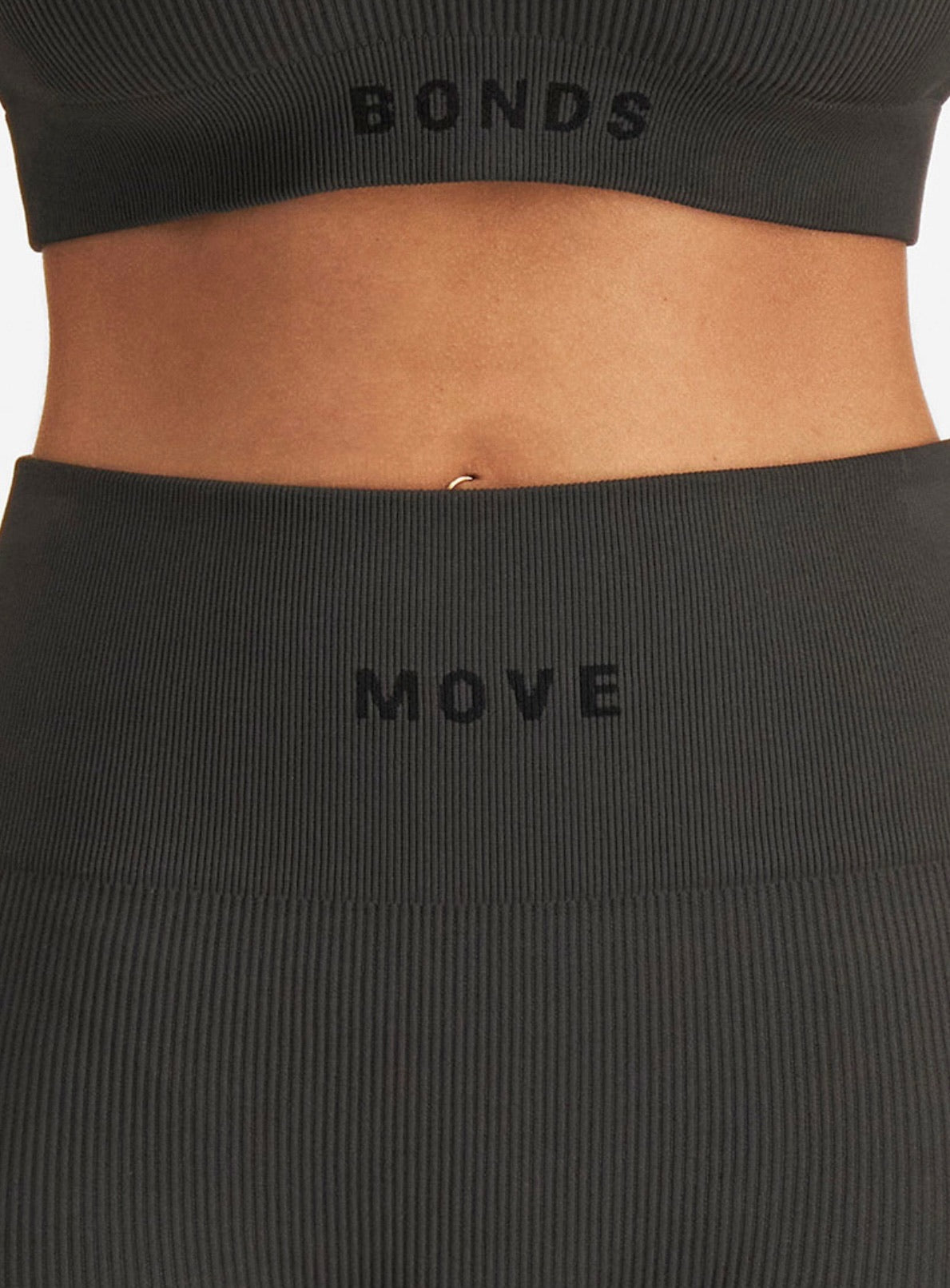 Rib Seamless Mini Crop