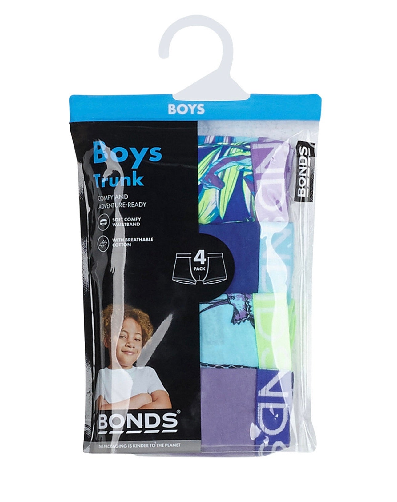 Boys Trunk 4 Pack