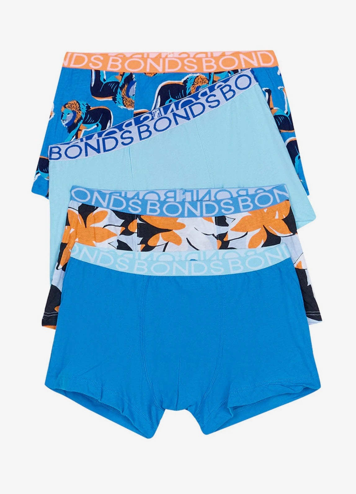 Boys Trunk 4 Pack