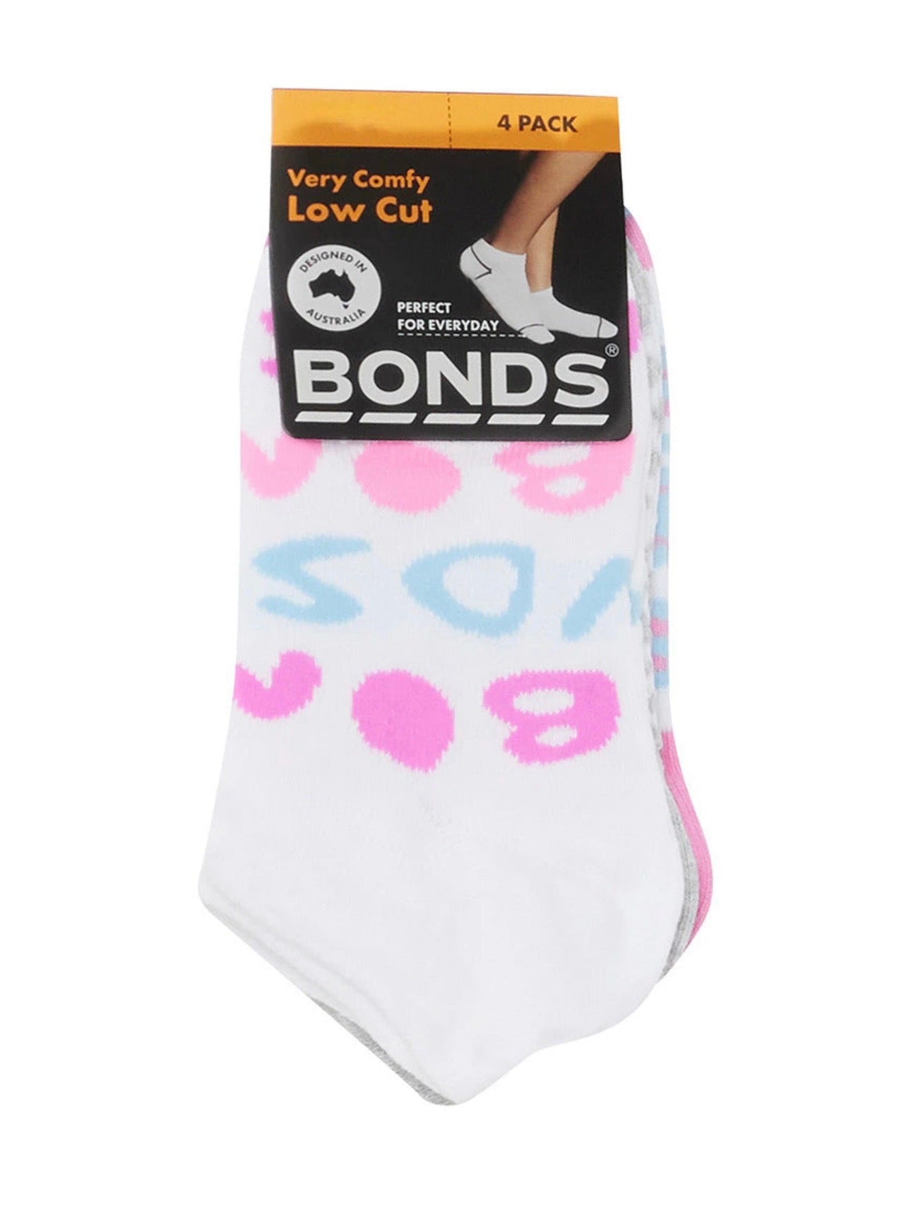 Fashion Trainer Socks 4 Pack