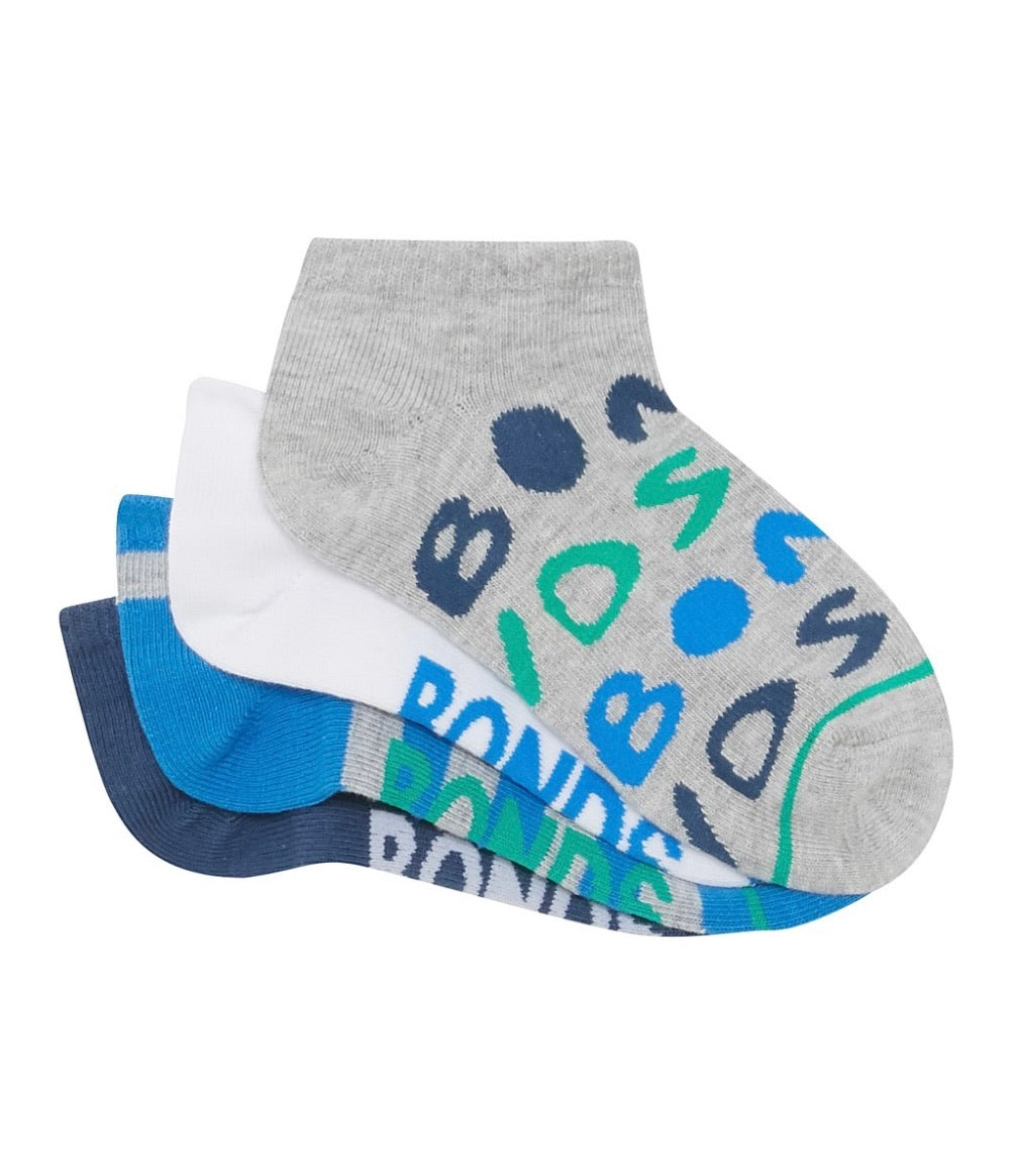 Fashion Trainer Socks 4 Pack