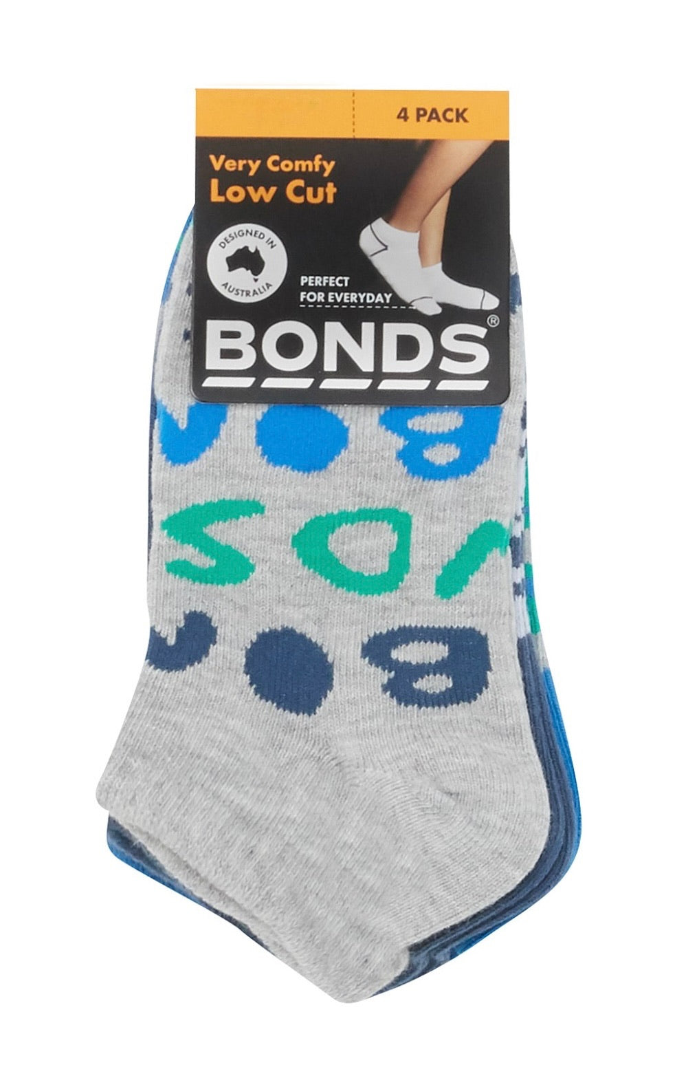 Fashion Trainer Socks 4 Pack
