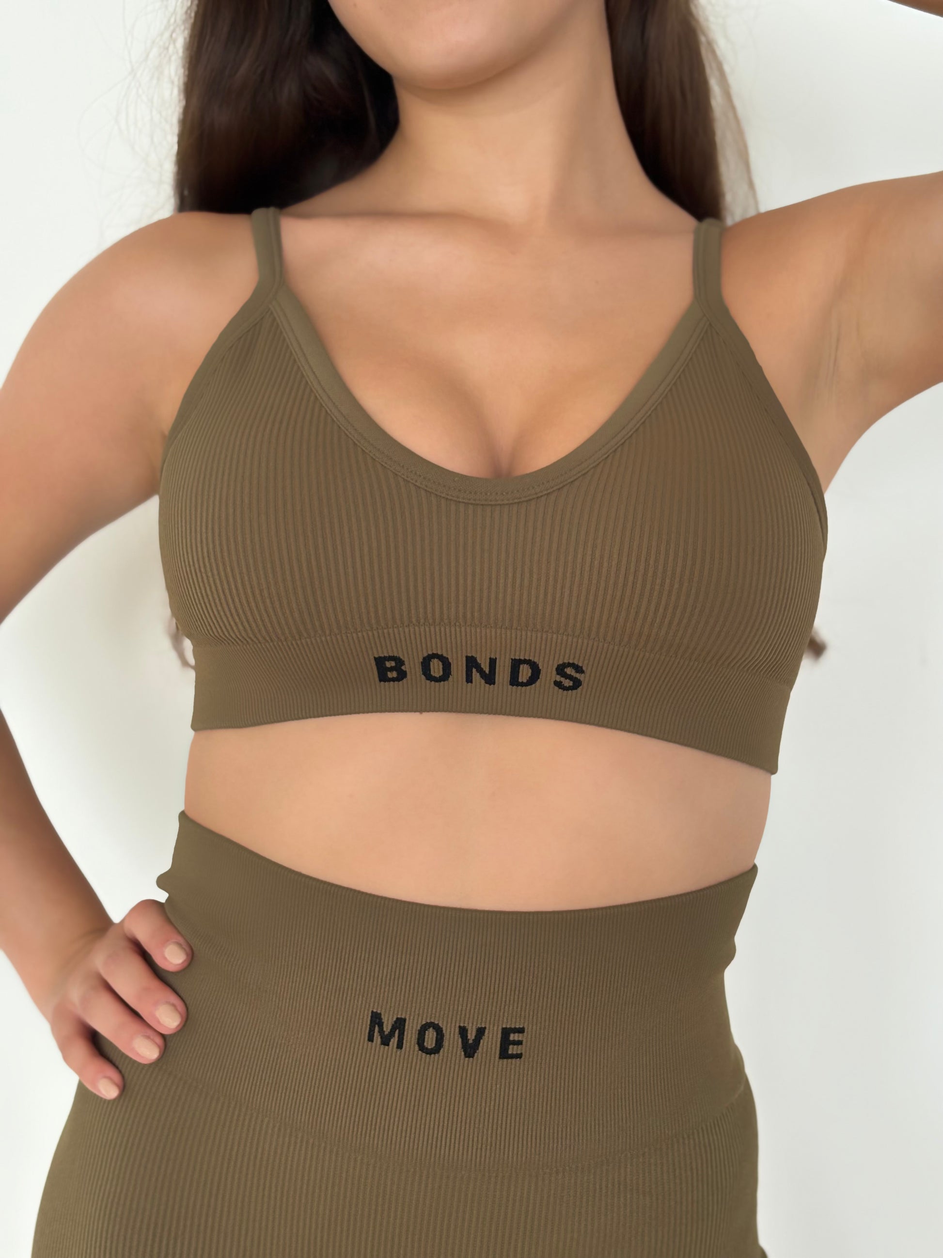 Rib Seamless Mini Crop