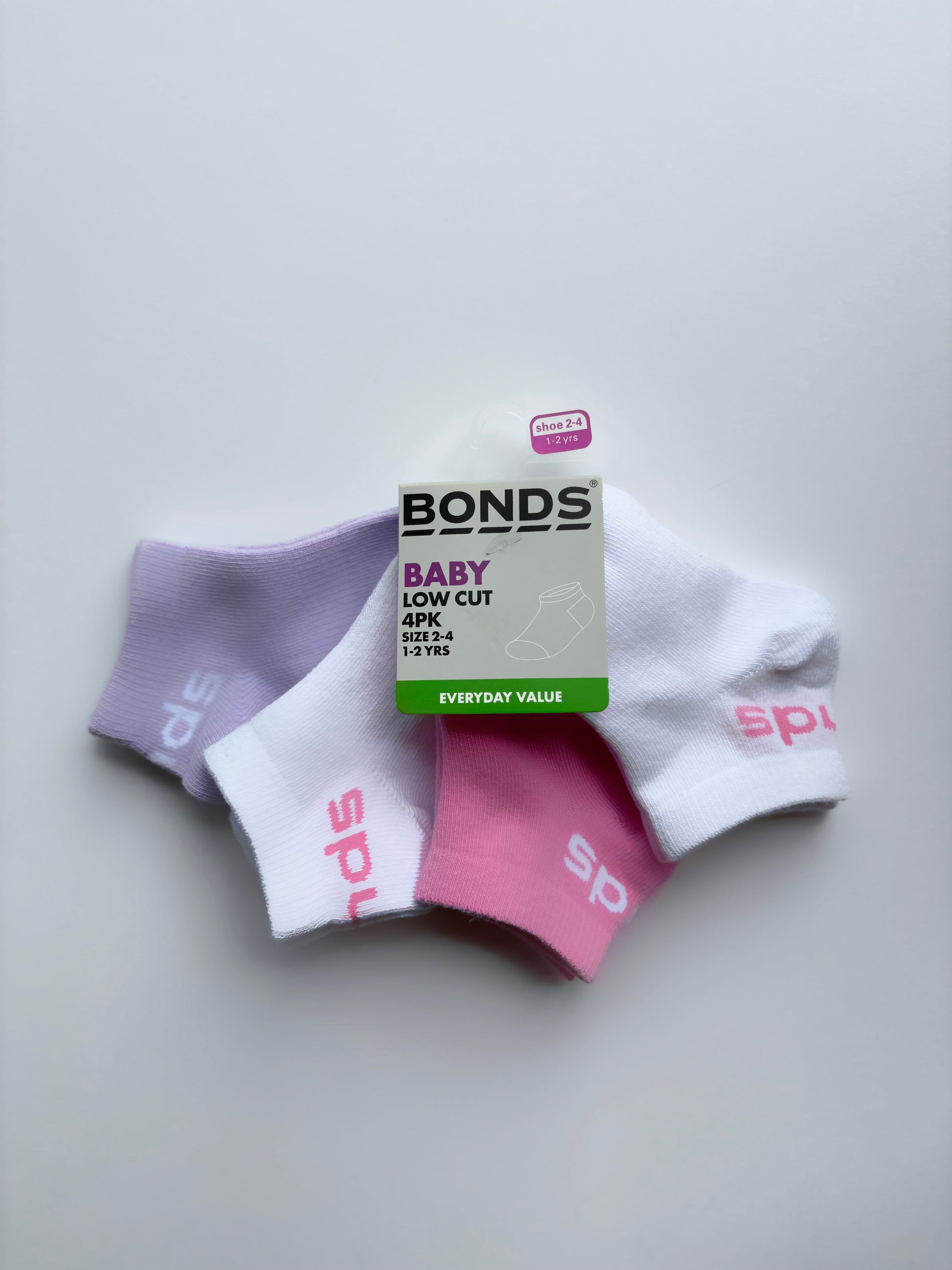 LowCut Socks 4 Pack