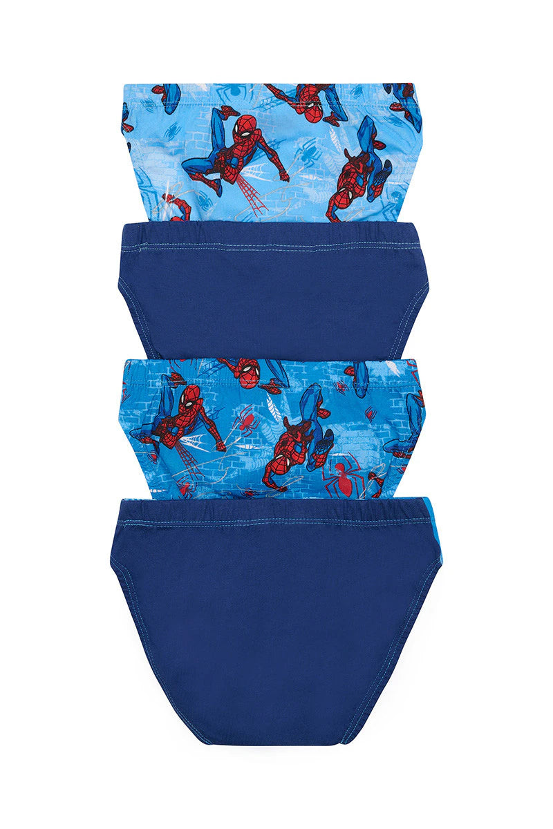 Boys Spiderman Brief 4 Pack